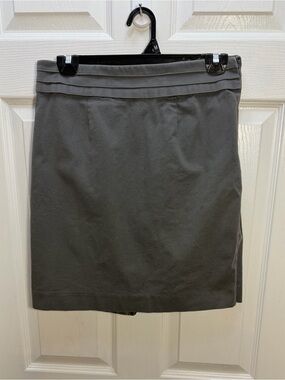 GAP Gray A-Line Skirt